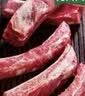 龙大肉食 黑猪肋排块净重4斤 免切排骨块 （含软骨）猪肉生鲜 烧烤食材 实拍图