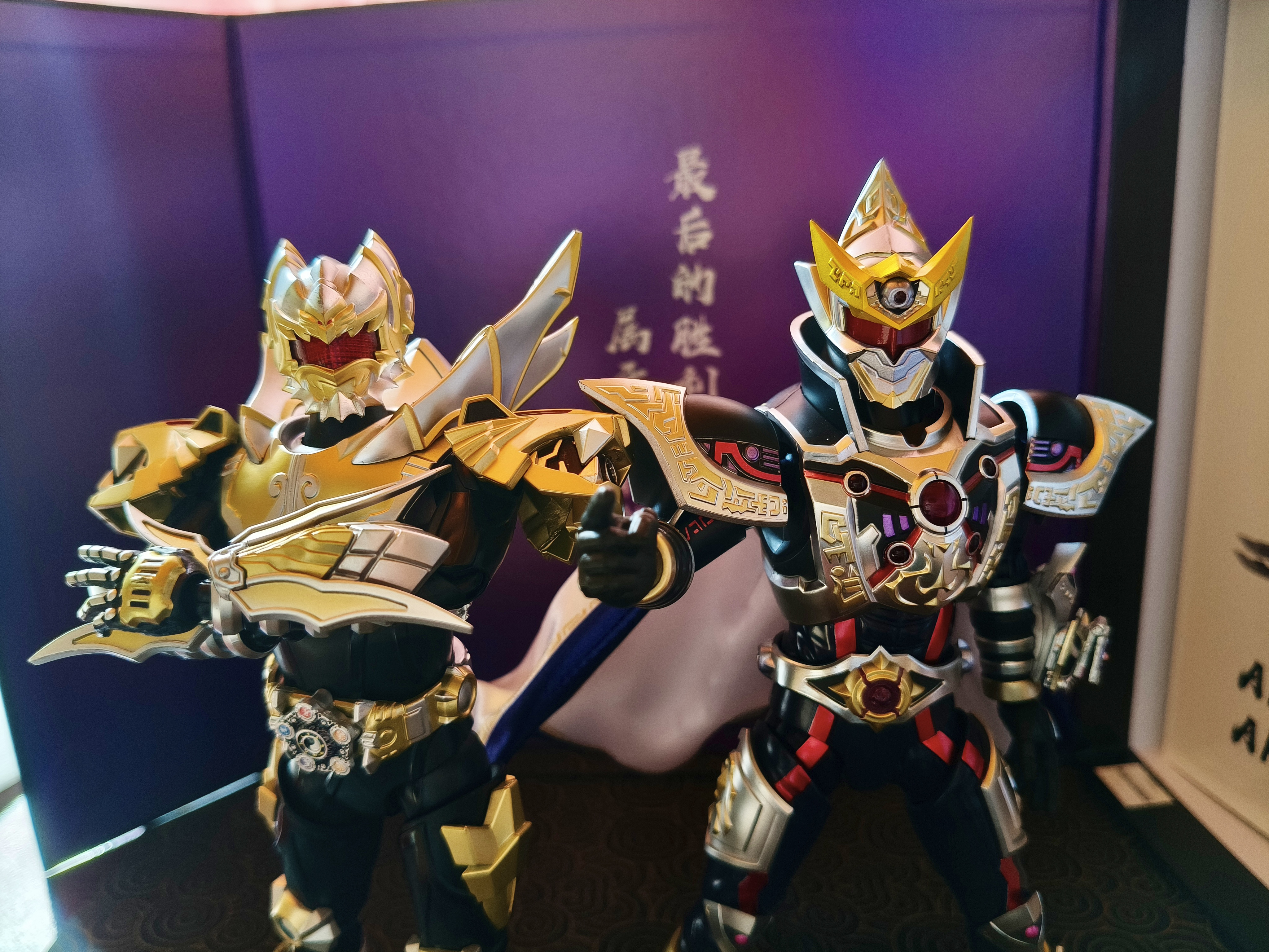 奥迪双钻（AULDEY）铠甲勇士铠魂修罗可动人偶15周年典藏款成品18.5cm儿童玩具礼物 实拍图