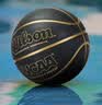 Wilson威尔胜NCAA ADVANTAGE橡胶黑金成人室外标准7号篮球 实拍图