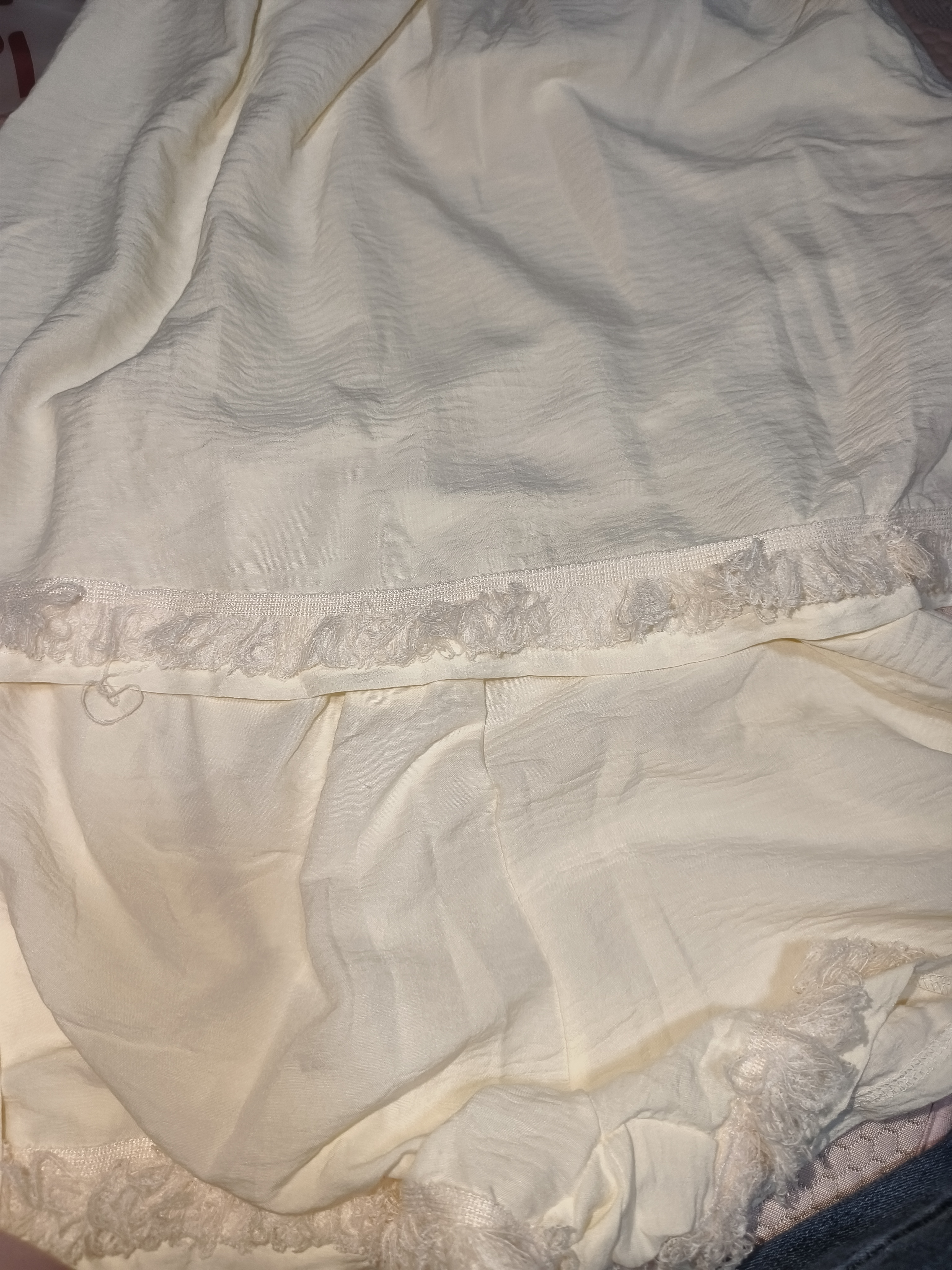 古今（GUJIN）春秋季新款睡衣女吊带流苏家居服可外穿云朵棉睡裤套装L 实拍图
