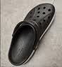 卡骆驰（CROCS）洞洞鞋男女鞋贝雅卡骆班Clog一脚蹬穿沙滩凉拖鞋205089-066 M5W7 实拍图