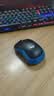 罗技（Logitech）M185鼠标 无线鼠标 办公鼠标 对称鼠标 黑色蓝边 带无线2.4G接收器 实拍图