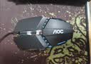 AOC KM410真机械手感键盘鼠标套装 有线104键键鼠套装键盘电竞游戏专用办公电脑通用 黑色混光 实拍图