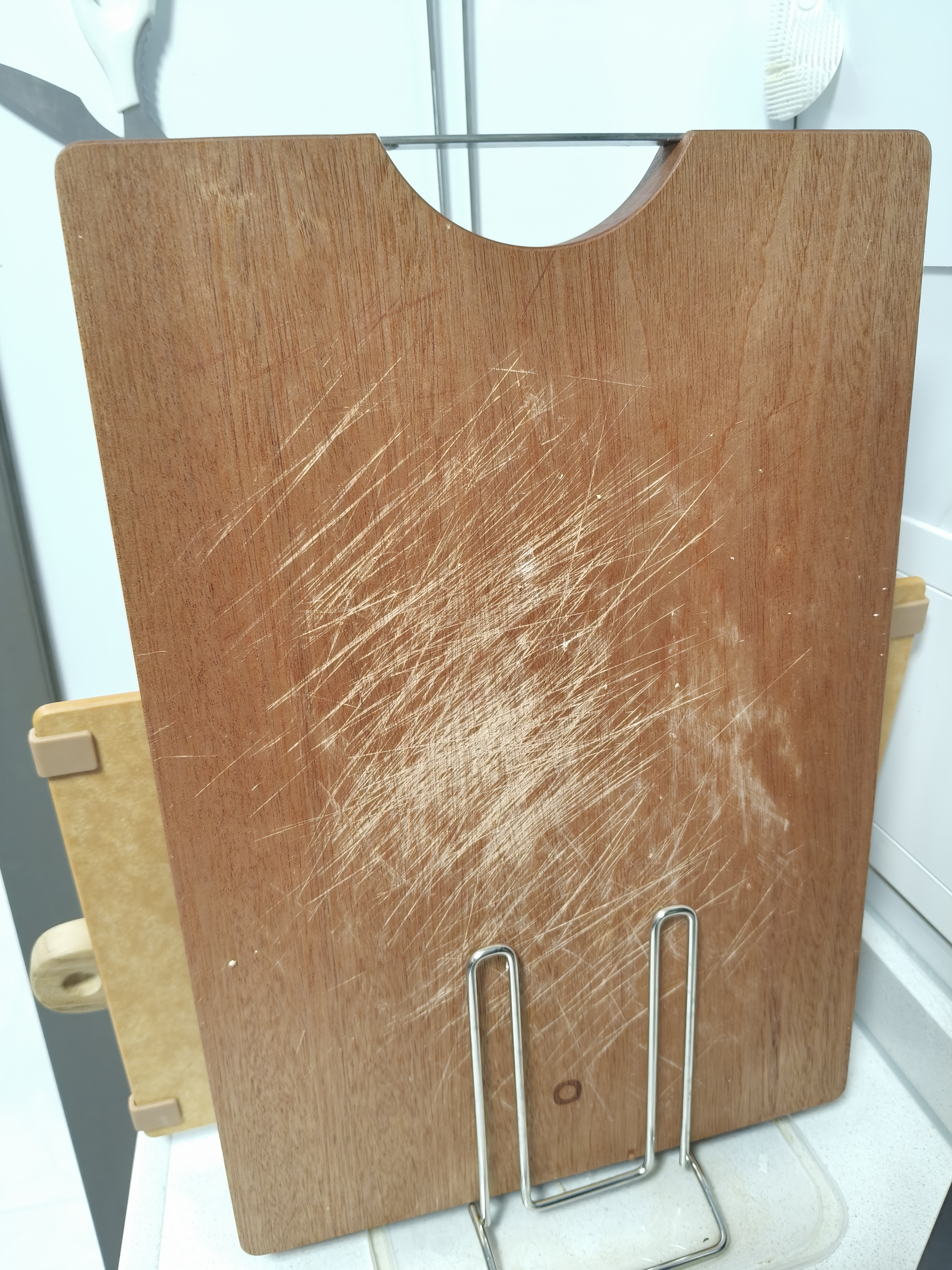 京东京造 菜板 砧案板切菜家用双面实木抗菌 【乌檀整木】40*27*2.5cm 实拍图
