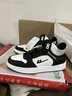 回力男鞋高帮鞋秋季新款情侣篮球鞋百搭运动小白鞋子休闲板鞋男大码 黑白熊猫 42 实拍图