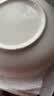 洁雅杰陶瓷盘家用白瓷盘子8英寸中式釉下彩餐盘菜盘汤盘微波炉可用6只装 实拍图