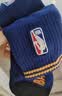 NBA袜子男士运动袜四季抗菌防臭消臭吸汗无骨棉袜跑步中筒袜3双 实拍图