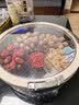 家の物语（KATEI STORY）日本进口干果盘分格零食果盘客厅高级水果盘糖果盒带盖瓜子盘托盘 卡扣式密封干果盒（国产） 6格 实拍图