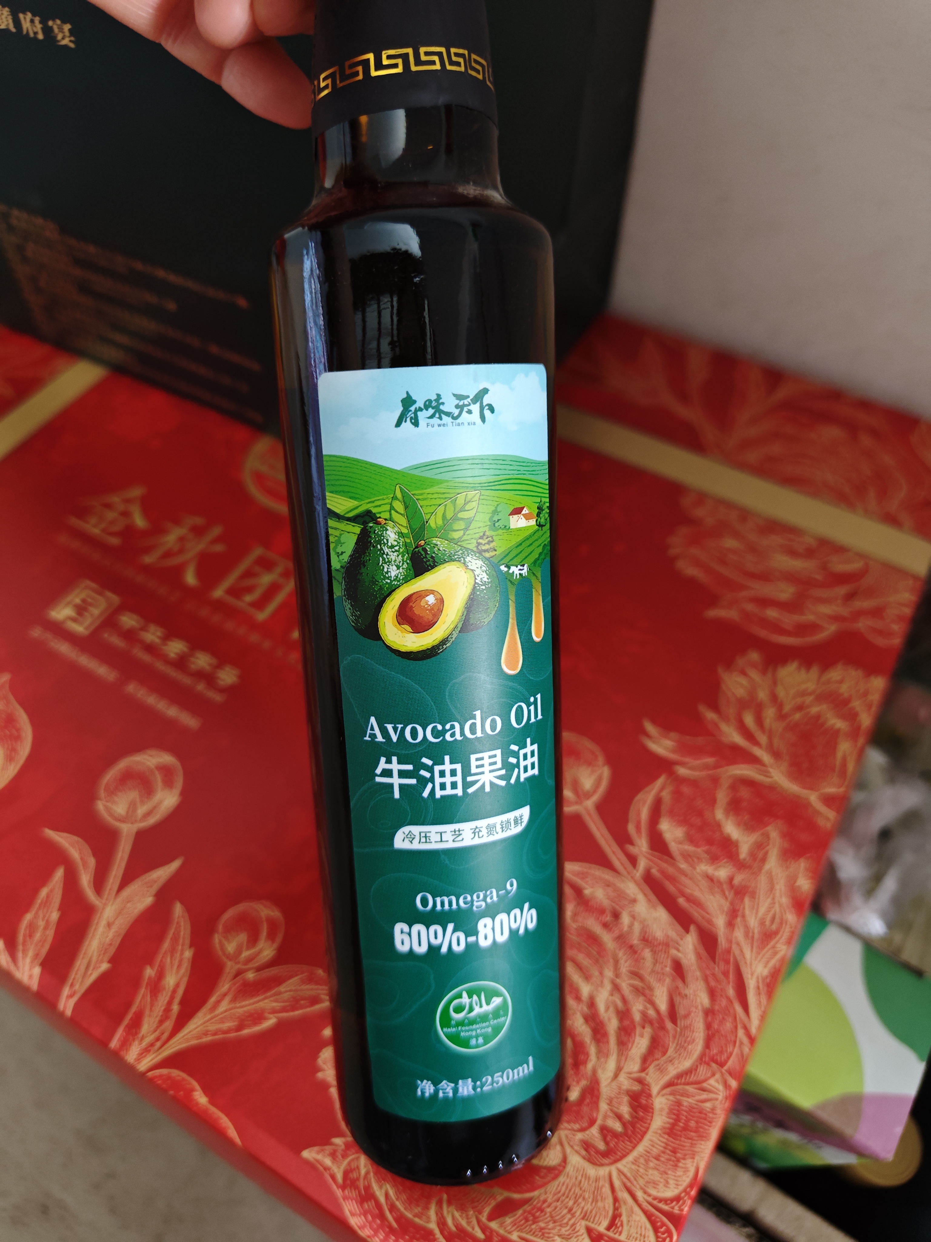 府味天下牛油果油250ml儿童热炒食用油鳄梨油高烟点轻食凉拌沙拉 实拍图