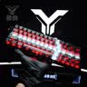 迈从（MCHOSE）Ace 68 V2磁轴键盘Gus同款RT电竞游戏低延迟60pro机械有线68键配列FPS双驱动无畏契约 Ace 68 超竞版 白色等高实线 闪电磁轴 实拍图