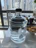 拜杰纯净水桶透明食品级PC水桶桶装水桶矿泉水大桶饮水净水桶 黑盖5L 实拍图