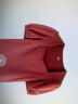 茵曼（INMAN）夏季新款法式方领套头泡泡袖修身气质显瘦棉质T恤女 大红色 S 实拍图