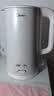 美的（Midea）电热水壶烧水壶钛材质2200W速沸恒温水壶彩钢外壳调奶器自动断电2L大容量2026新款MK-SH20M127-T 实拍图