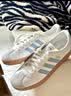 adidas「T头鞋」VL COURT 2.0复古休闲板鞋德训鞋阿迪达斯轻运动 汉玉白/蓝色/金色 (推荐女生买小半码)   44 实拍图