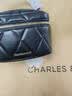 CHARLES&KEITH菱格链条手提斜挎小方包盒子包包女包生日礼物送女友CK2-80782534 Black黑色 小包 实拍图