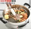 利仁（Liven）电饼铛家庭用电煎锅304不锈钢0涂层电饼档30cm加大55mm加深三明治锅早餐机DJG-J3265 实拍图