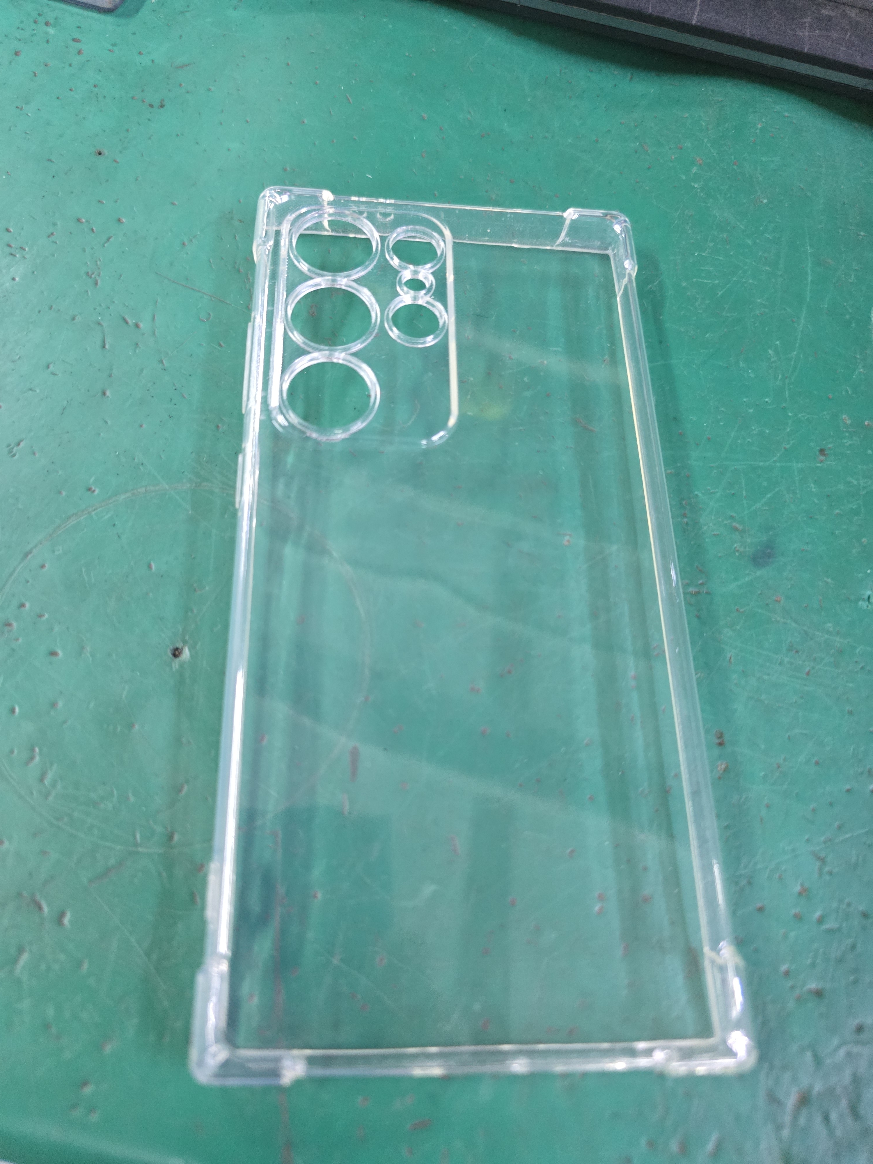 麦酷奇 适用三星 Galaxy S24 Ultra 四角防摔手机壳全包防摔气囊透明软壳TPU—透明白 实拍图