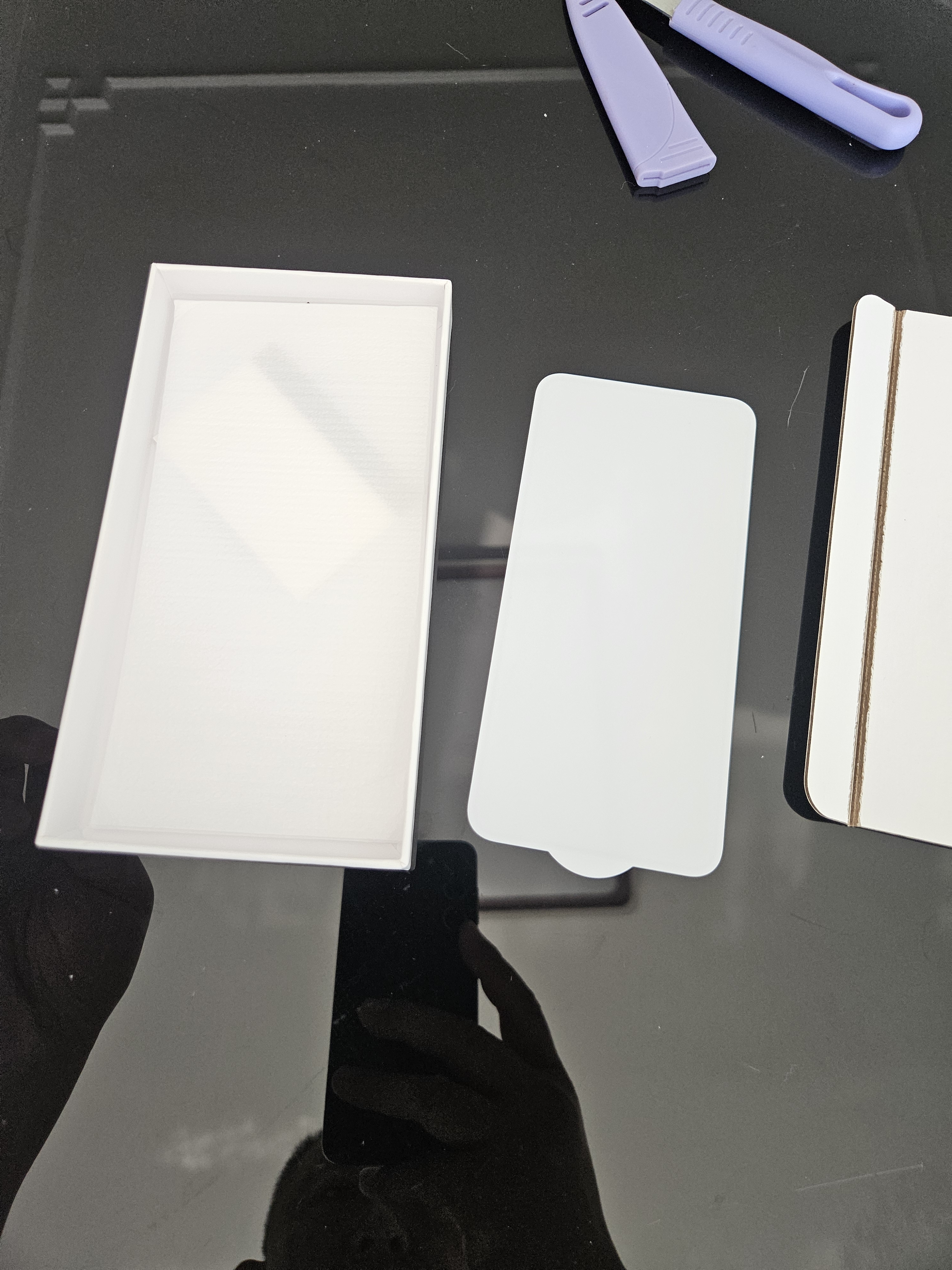 KOOLIFE适用于 三星S23+手机膜 Galaxy S23+钢化膜钢化屏幕玻璃全覆盖保护贴膜超薄0.1mm高清膜防摔防指纹 实拍图