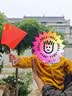 贝肽斯儿童罩衣婴儿吃饭围兜防脏男女宝宝长袖防污反穿围裙  奶盖斑斑S 实拍图