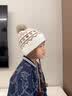 Kocotreekk树儿童帽子抗静电可爱绒球男童女孩宝宝冬季帽子 实拍图