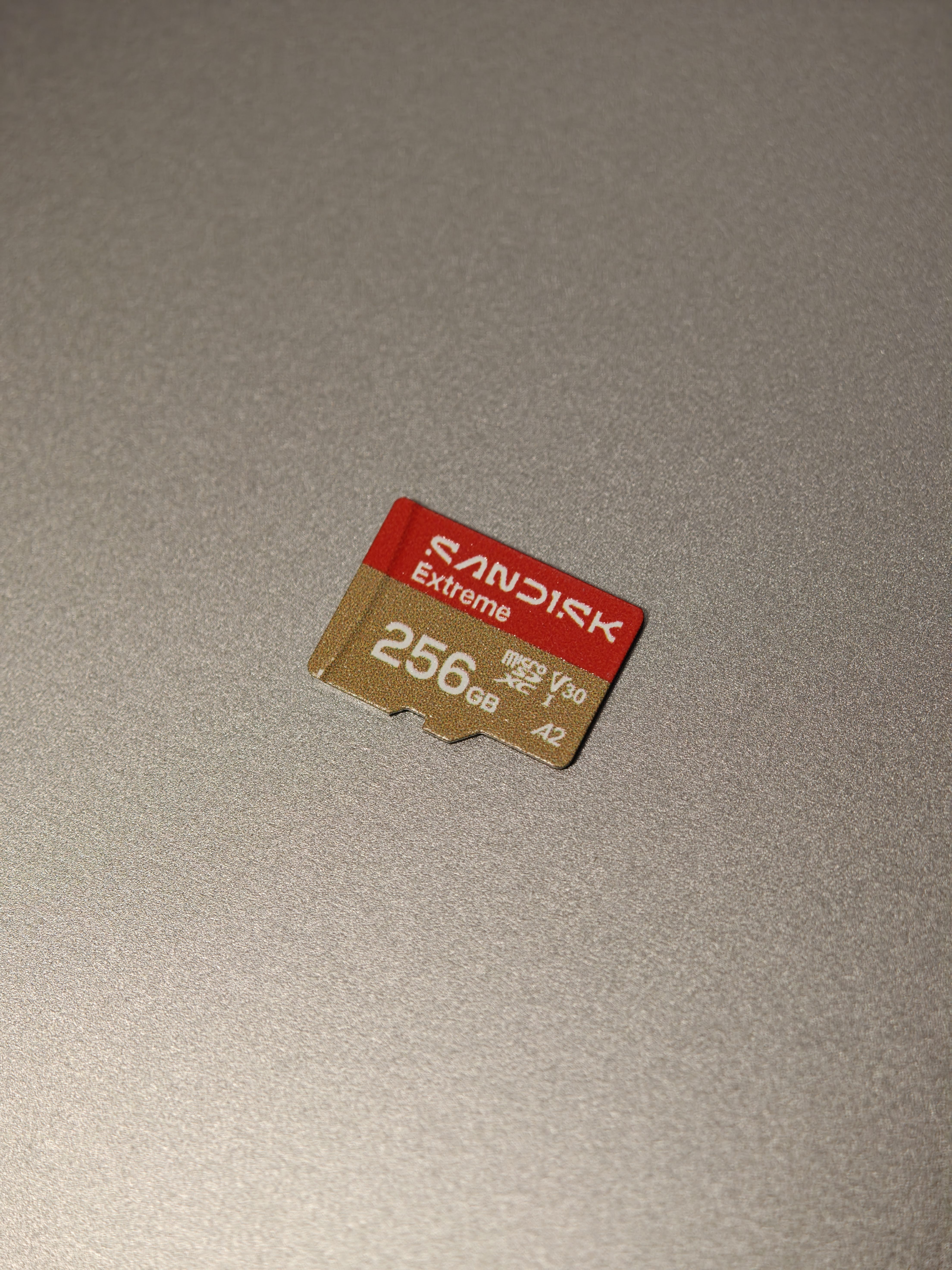 Sandisk闪迪256GB TF(MicroSD)内存卡 升级款 极速金卡 A2 V30 U3 兼容大疆Pocket 4/Action 6运动相机存储卡 实拍图