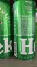 喜力经典500ml*3听 喜力啤酒Heineken尝鲜小酒婚宴用酒 实拍图