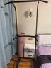 迈康（MIKING）单杠家用引体向上器室内单双杠多功能儿童增高男女士拉伸健身器材 4001F黑色【防侧翻，不占空间】 实拍图