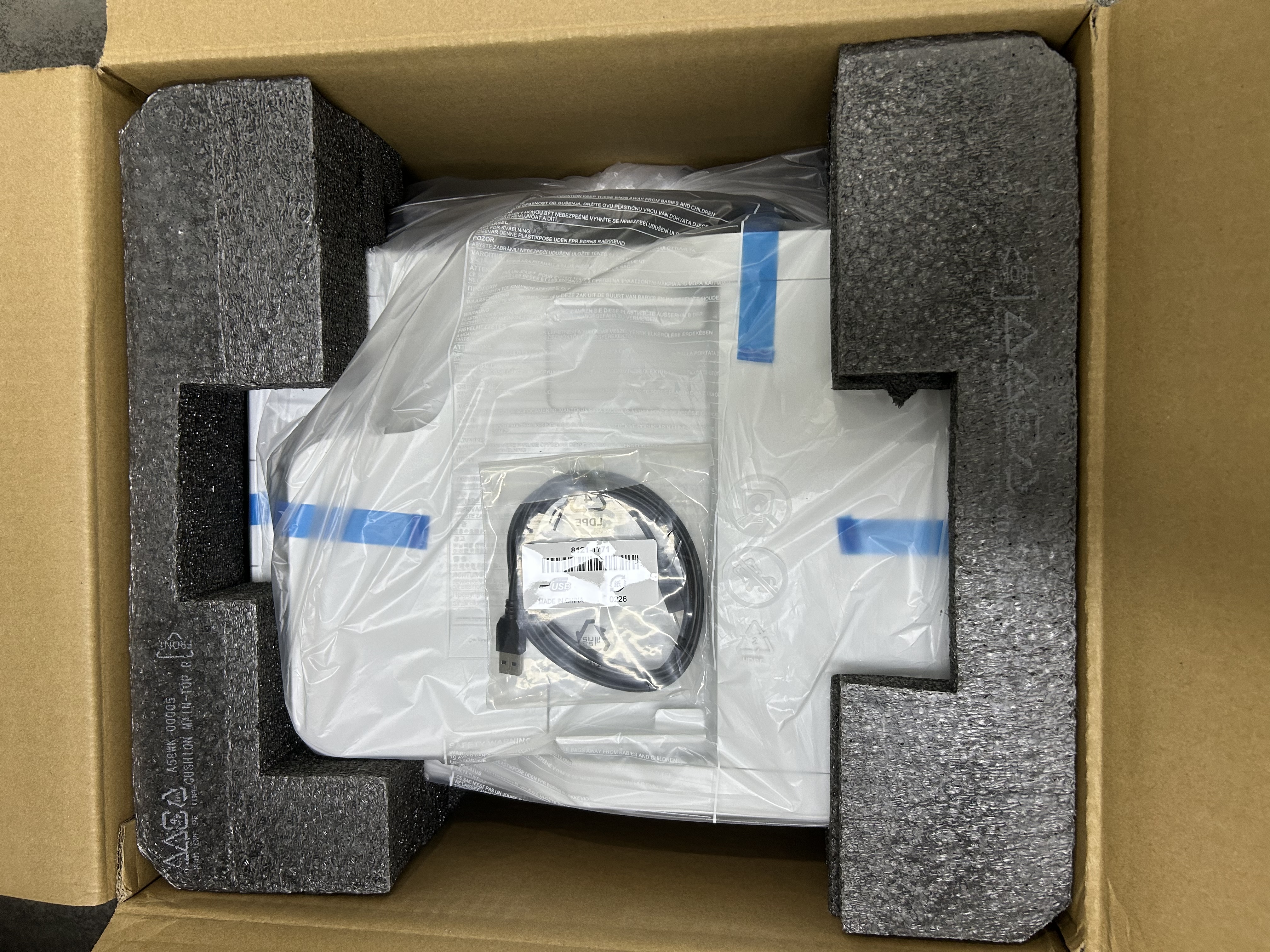 惠普（HP）32330sdnw激光黑白多功能无线双面打印机 连续复印扫描有线商用办公打印 低成本 一年服务5500印 实拍图
