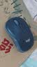 罗技（Logitech）M185鼠标 无线鼠标 办公鼠标 对称鼠标 黑色灰边 带无线2.4G接收器 实拍图
