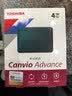 东芝（TOSHIBA）4TB 移动硬盘机械 V10系列 USB3.2 Gen 1 黛绿 大容量 兼容Mac 高速传输 密码保护 轻松备份 实拍图