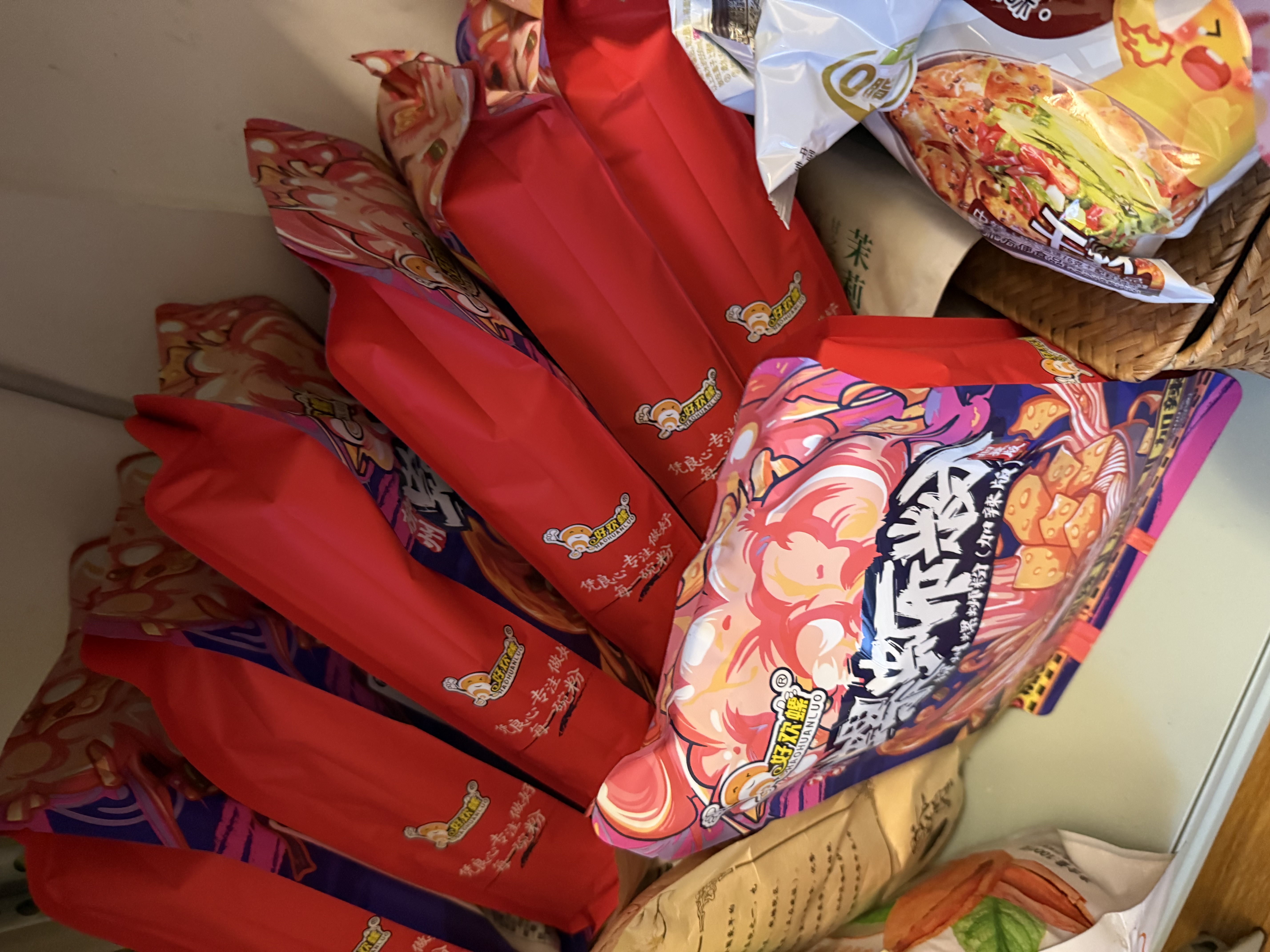 好欢螺加臭加辣螺蛳粉400g*10袋装中秋礼盒 柳州特产酸辣粉宵夜螺狮粉 实拍图