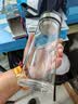 富光尚宇系列单层闷茶玻璃杯 男女士水杯高硼硅玻璃杯子泡茶杯800ml 实拍图