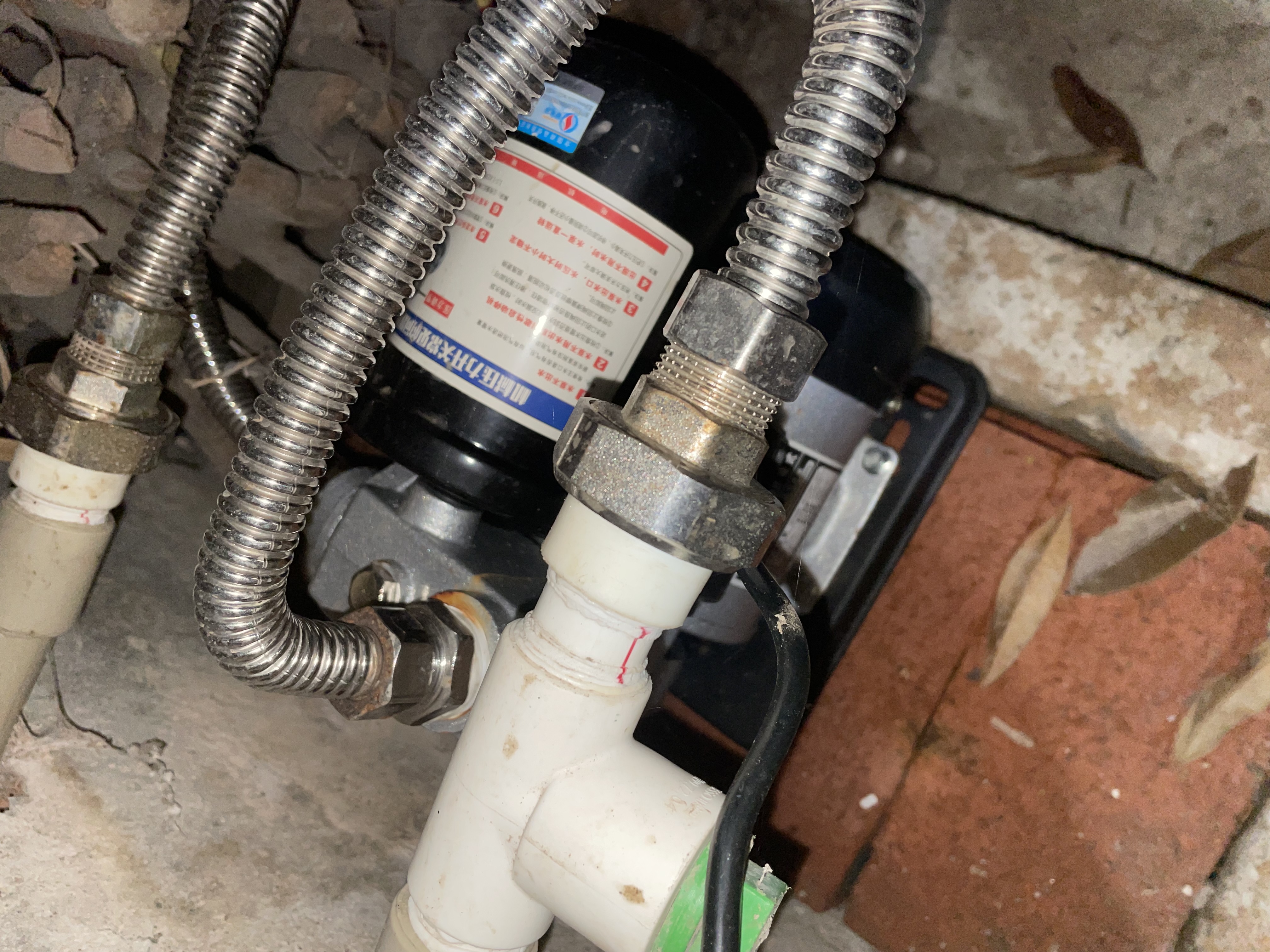 恒格尔增压泵家用自吸泵热水器自来水全屋管道加压泵全自动抽水泵 380W（自动启停/防冻防锈） 实拍图
