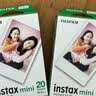 INSTAX富士instax立拍立得 mini相纸 彩虹单包10张+磁吸二合一相框 实拍图