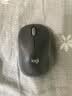 罗技（Logitech）M185鼠标 无线鼠标 办公鼠标 对称鼠标 黑色灰边 带无线2.4G接收器 实拍图