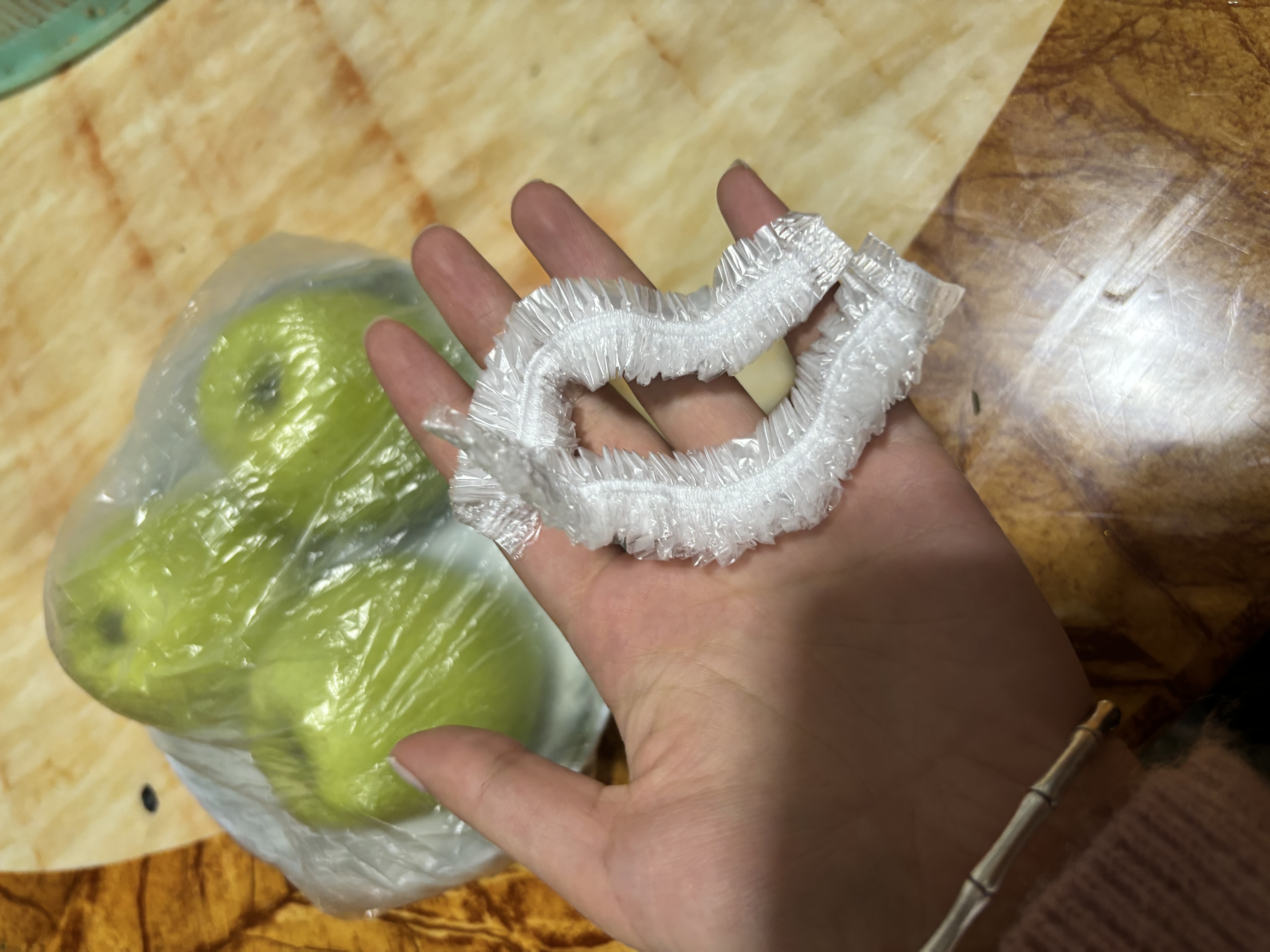 美丽雅保鲜膜罩套300只家用食品级一次性保鲜袋冰箱冷藏防尘大小碗盘用 实拍图