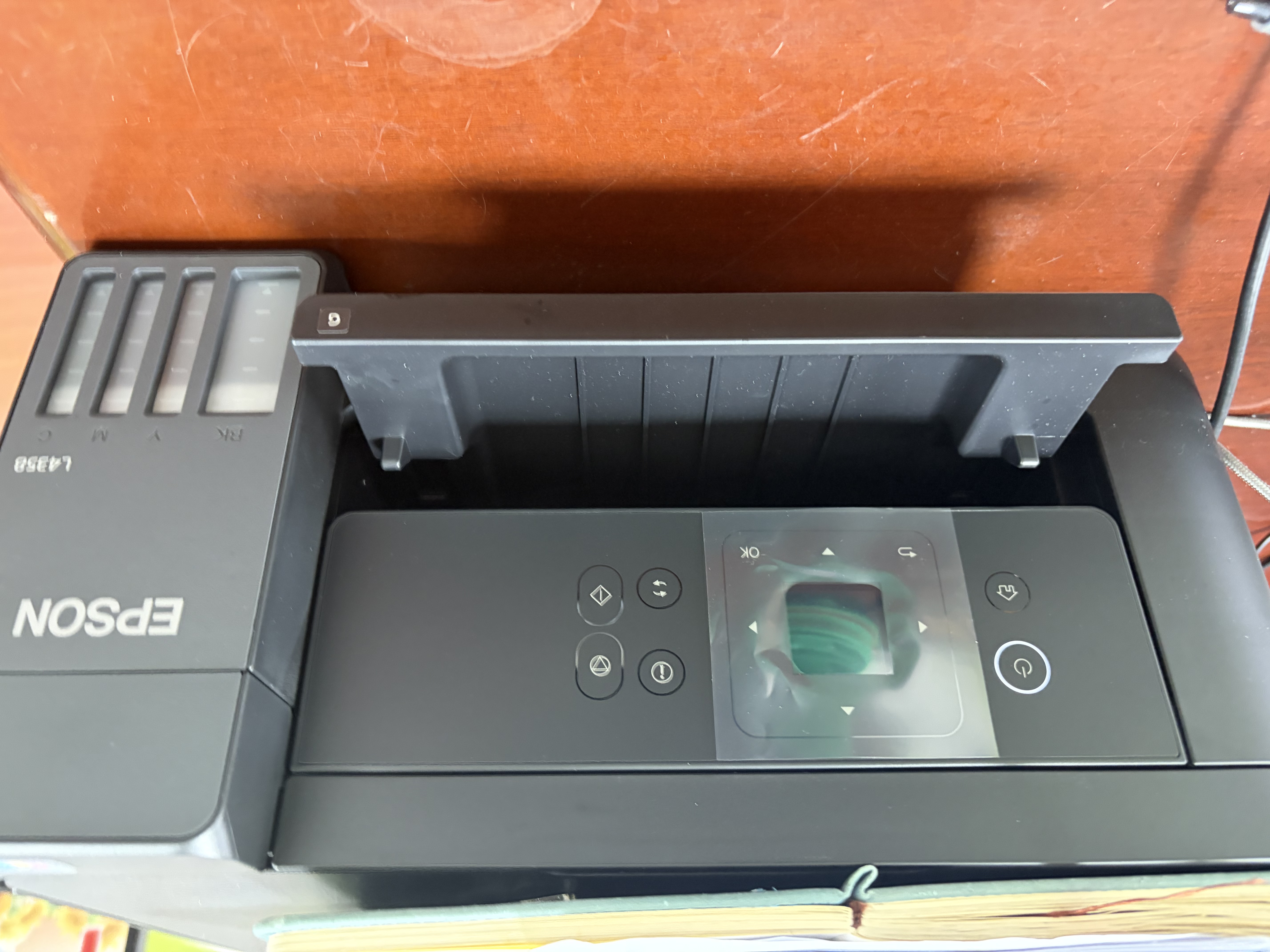 爱普生（EPSON）【6代新品】L4358墨仓式彩色无线AI学习打印机一体机家用办公L4266 L4268升级自动双面液晶屏 黑 实拍图