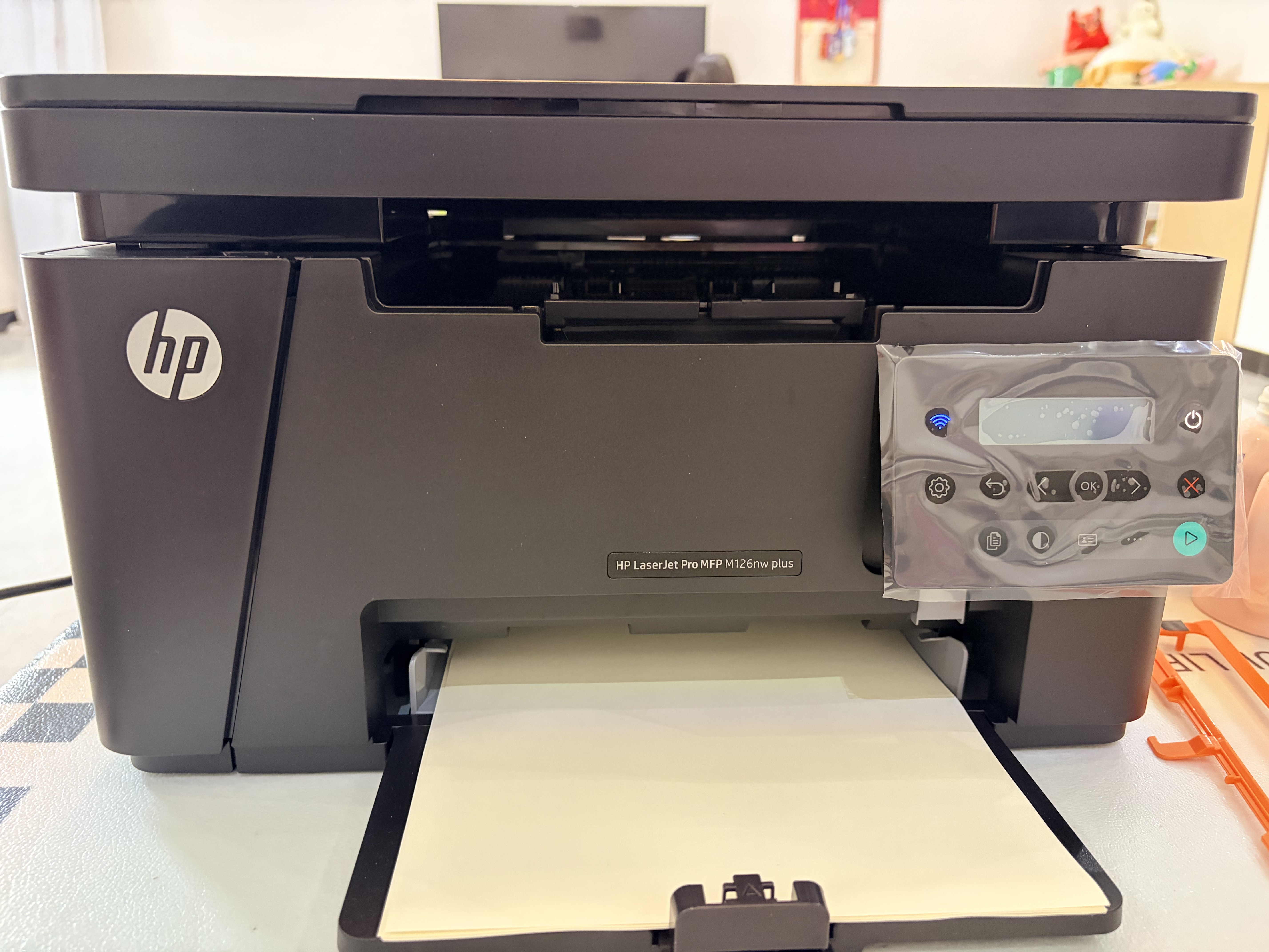 惠普（HP）M126nw Plus黑白激光无线家用打印机 打印复印扫描 有线网络连接（126nw升级款） 实拍图