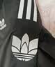 adidas复古风休闲梭织立领夹克早秋外套男女阿迪达斯官方三叶草   深灰   M 实拍图
