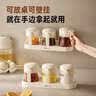 小熊（Bear）调料罐4件套 调味盒调料瓶套装厨房盐罐勺盖一体调味盒玻璃收纳盒 实拍图