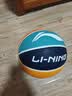 李宁（LI-NING）篮球儿童5号比赛室内外耐磨水泥地幼儿小学生青少年户外橡胶五号 实拍图