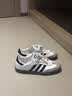 阿迪达斯（adidas）Samba 三叶草T头德训休闲时尚百搭男女款运动板鞋B75806白色 38.5 实拍图