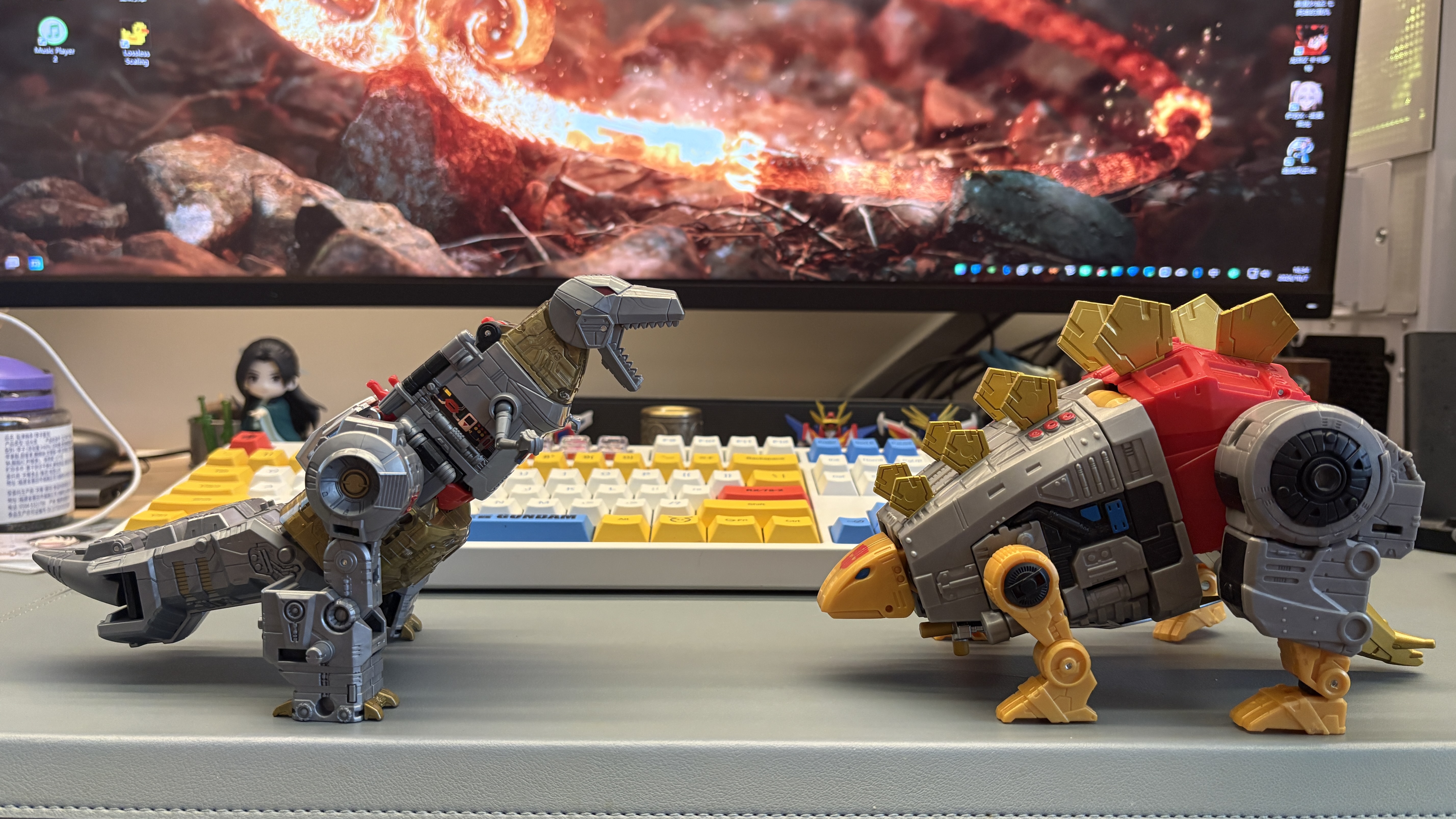 变形金刚（Transformers）儿童男孩玩具模型工作室系列领袖级86大电影机器恐龙嚎叫G2188 实拍图