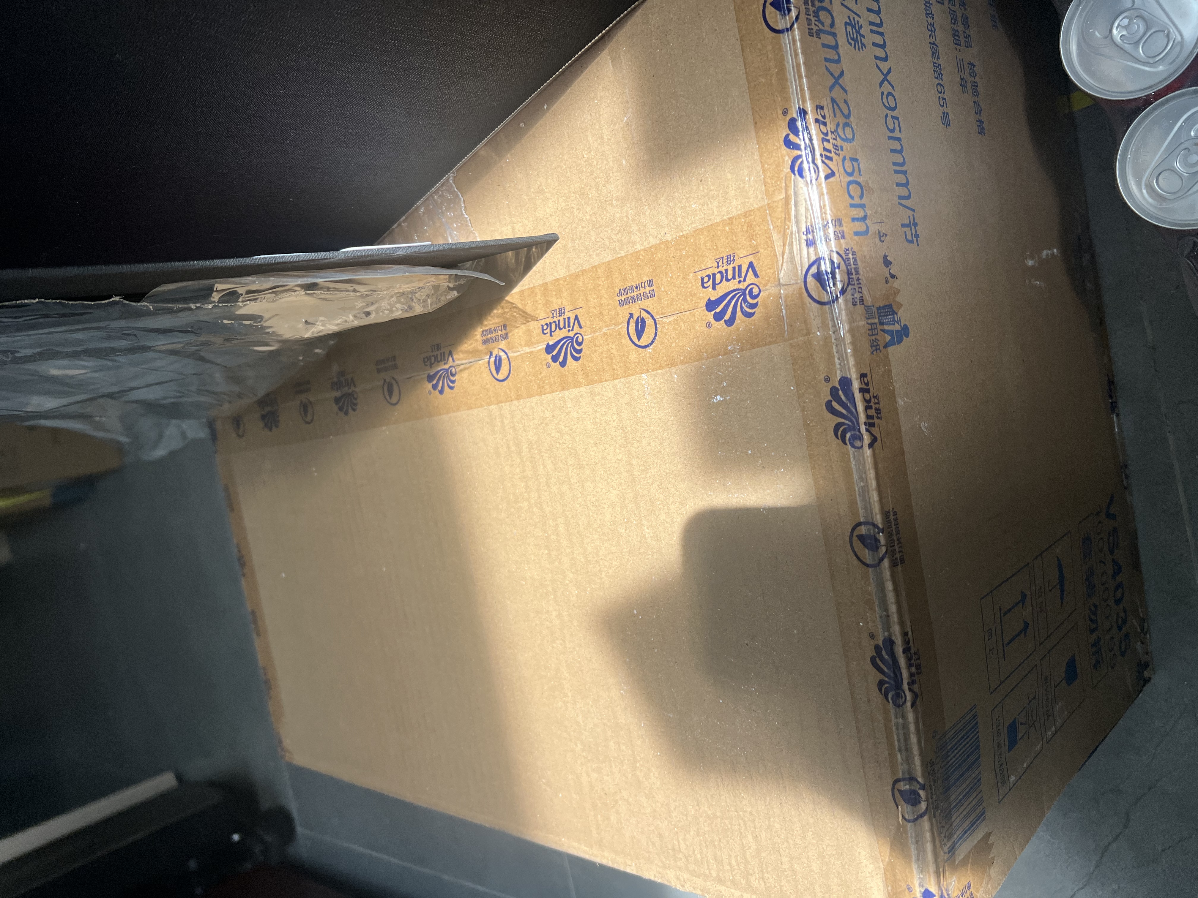 维达有芯大卷纸3层780克*12卷 大盘纸商场酒店卫生间整箱VS4035 实拍图