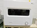 美的（Midea）消毒柜小型家用 高温烘干碗筷 30L消毒碗柜台式 下开门紫外线光波消毒母婴消毒奶瓶消毒 30T03 实拍图