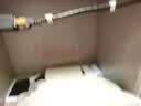 毕亚兹 理线器 内径5mm电线卡扣免打孔网线固定器走线神器 墙贴自粘桌面收纳整理夹白色 20个装 实拍图