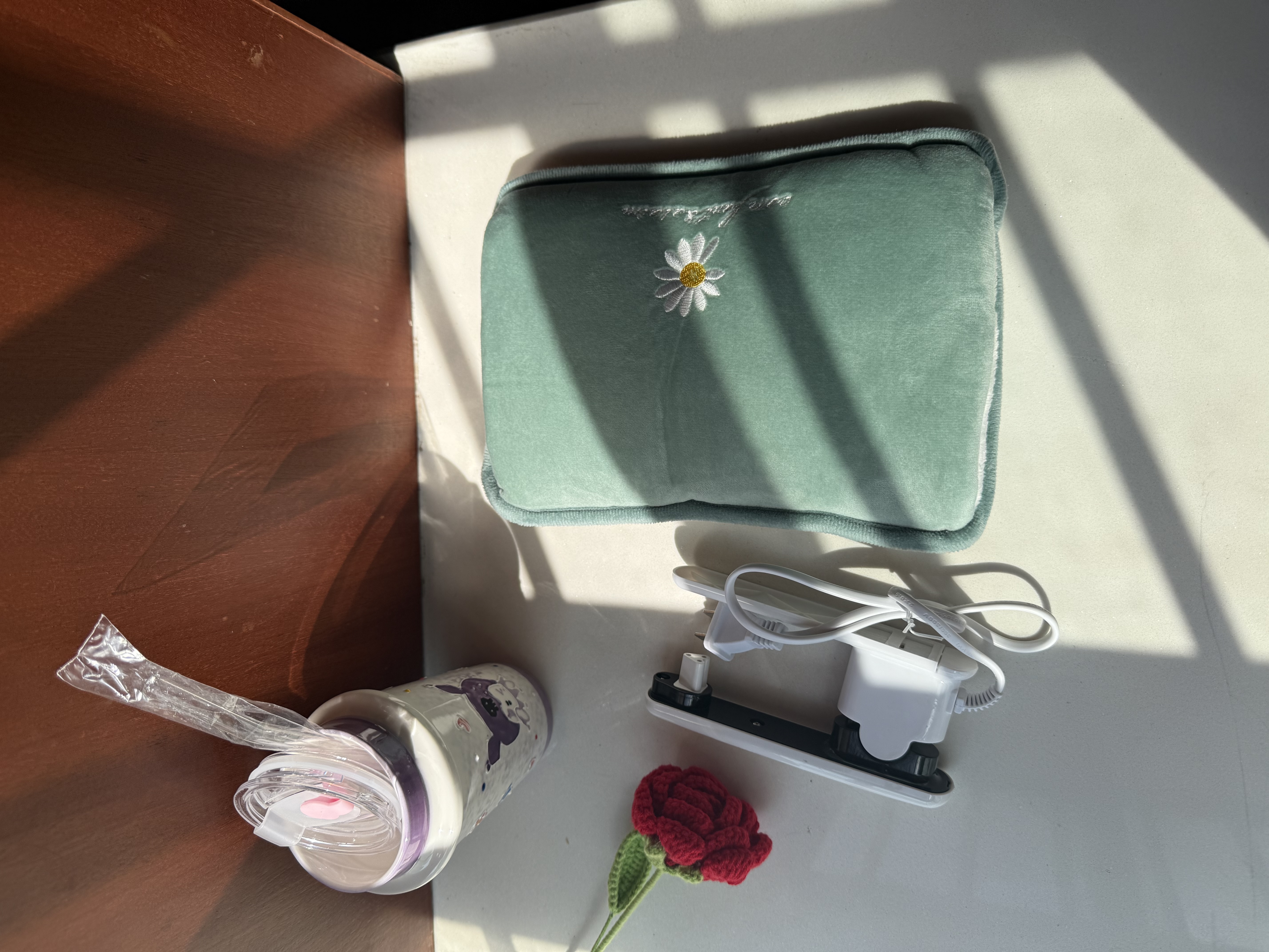 赛亿 SHINEE热水袋充电暖手宝暖水袋暖宝宝双插手防爆加厚暖脚暖肚子热敷神器 实拍图
