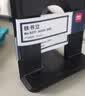 得力（deli）8.5英寸(高21cm)金属铁桌面书立置物架书收纳桌上书架 书籍挡靠架2片/ 办公学习用品 蓝色 实拍图