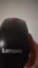 联想（Lenovo）无线鼠标 轻音商务办公鼠标 人体工学 侧键 适用笔记本台式机一体机 M130深灰 实拍图