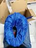 睿觅（RYMIC）摩托车头盔全盔3C认证专业机车骑行头盔跑盔四季男女977蓝灰飞刃L 实拍图